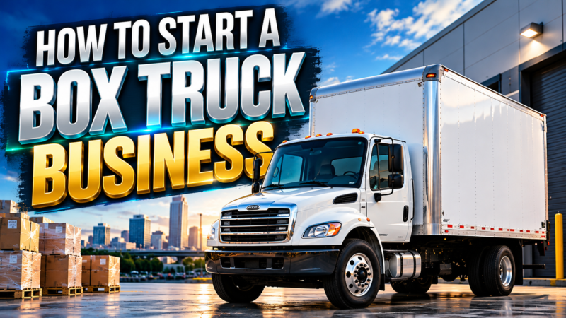 How To Start a Box Truck Business