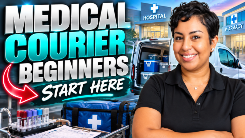 How To Become a Medical Courier