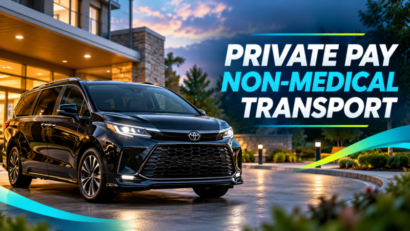Private Pay Non-Medical Transport for Beginners